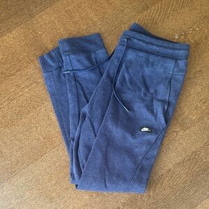 Nike men's Navy Sweatpants with Logo